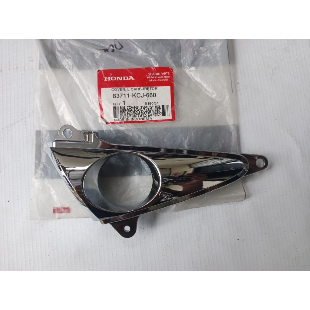 Cover Karburator Honda TIGER REVO Original baru AHM 83711-KCJ-660
