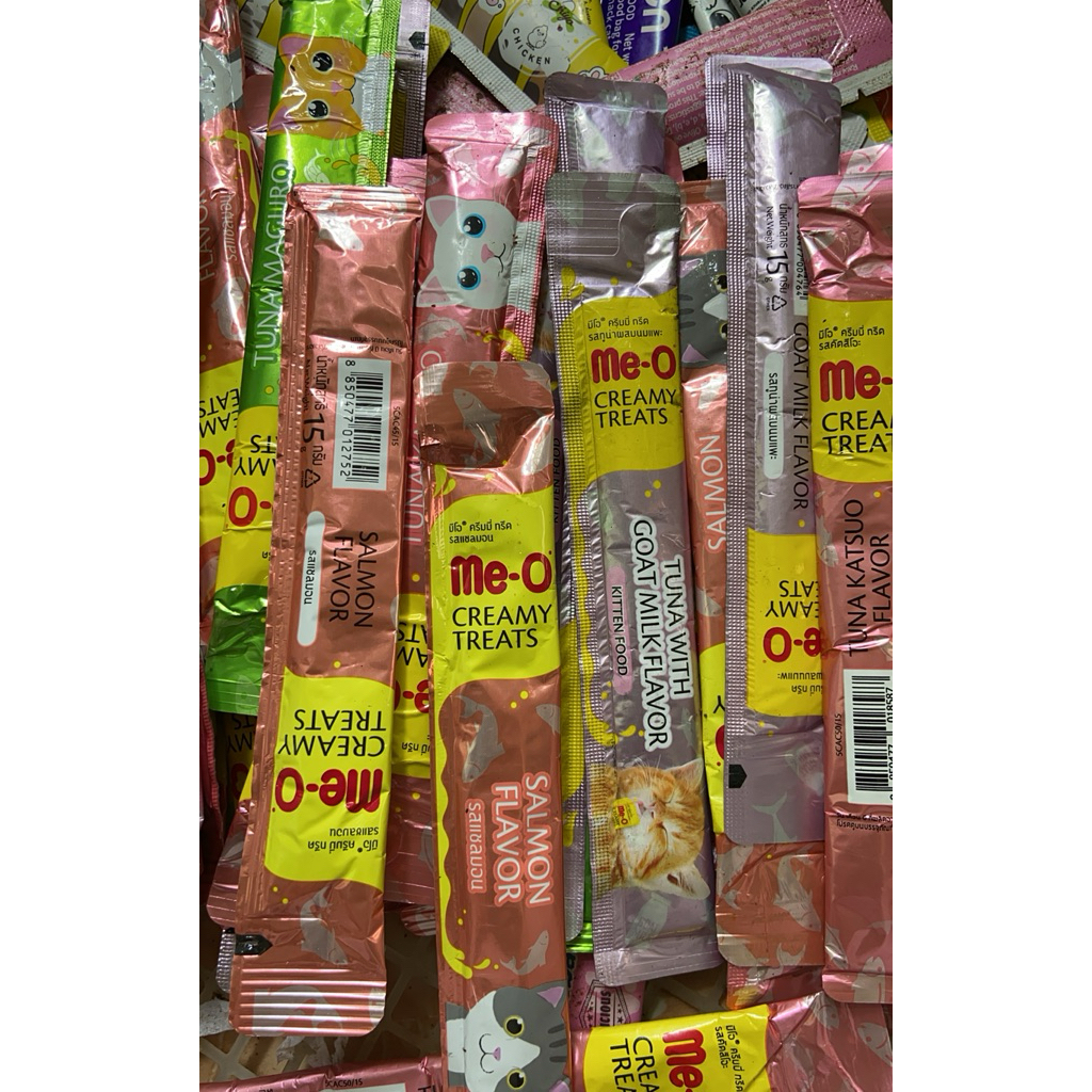 Meo Creamy Treats Kitten is 4PCS Snack Kucing