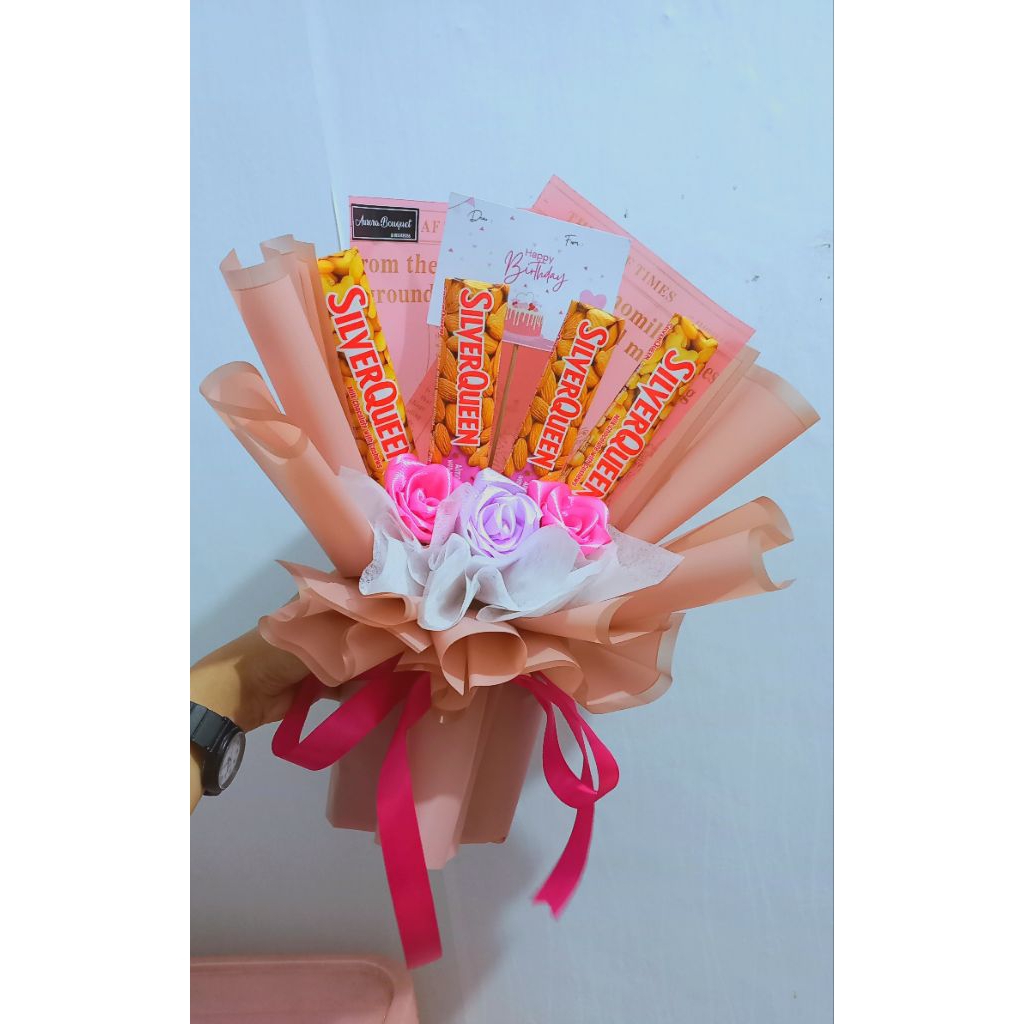 bucket coklat silverqueen | bucket murah