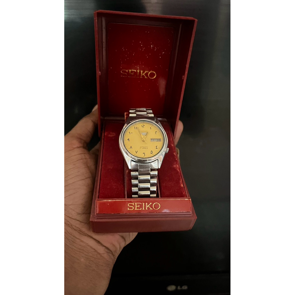 Seiko 5 Arabic Dial, SNK063J5. kaliber 7S26