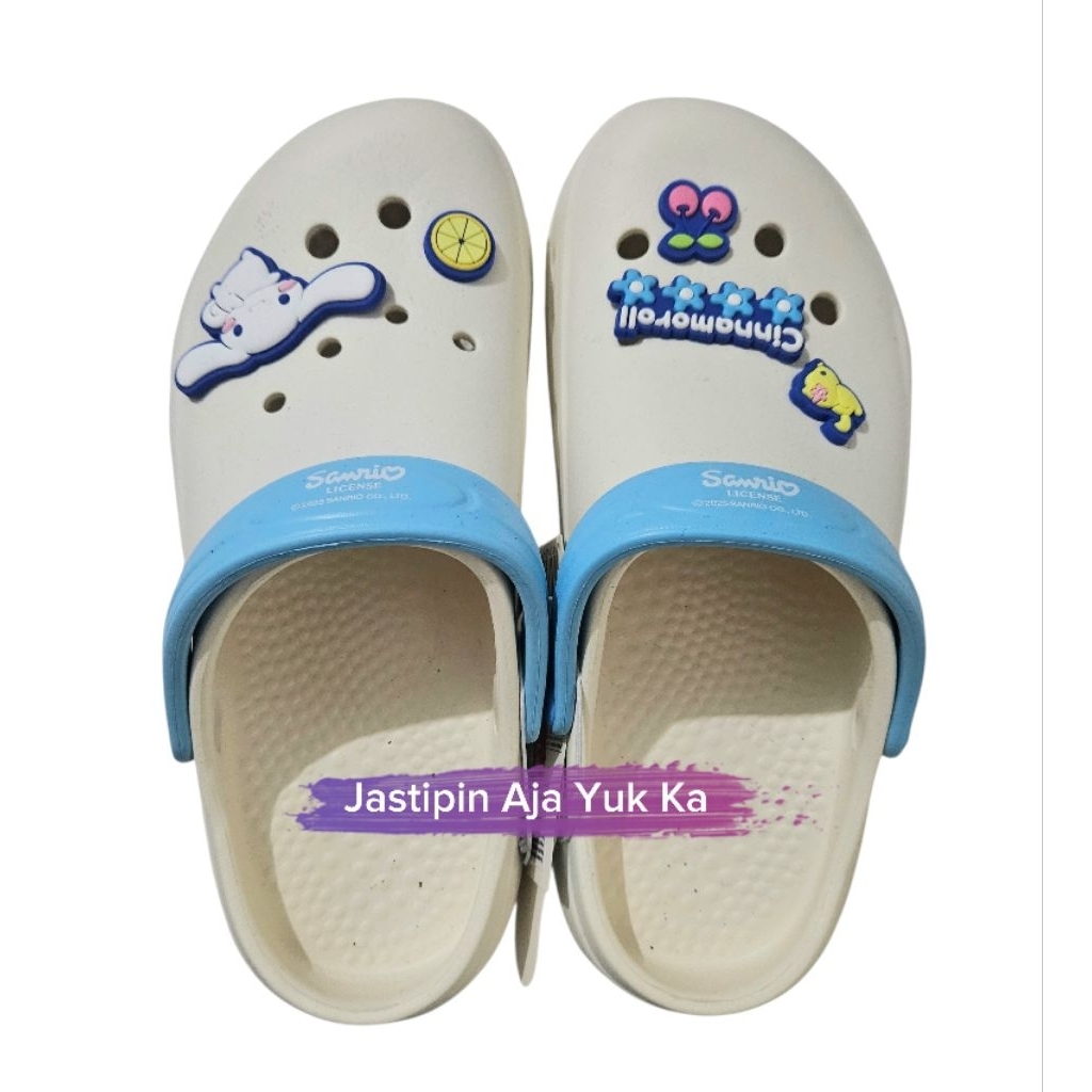 [READY] Sendal MINISO - Cinnamoroll Floral Clogs