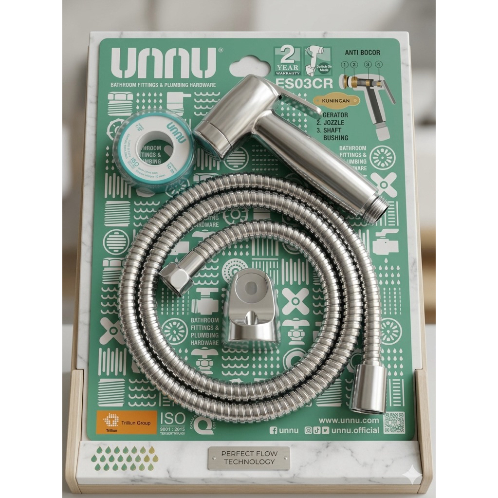 JET SHOWER CHROME UNNU