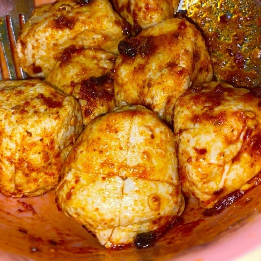 Basreng isi 6 BUTIRAN BESAR Free Chili Oil BASRENG MENTAH BASRENG CIKRUH BASRENG BOJOT