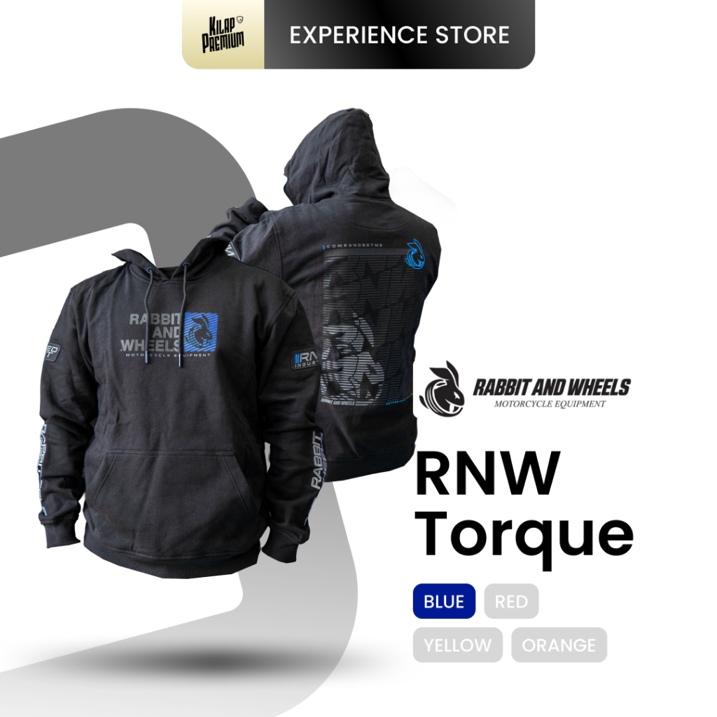 RABBIT AND WHEELS TORQUE BLUE HOODIE