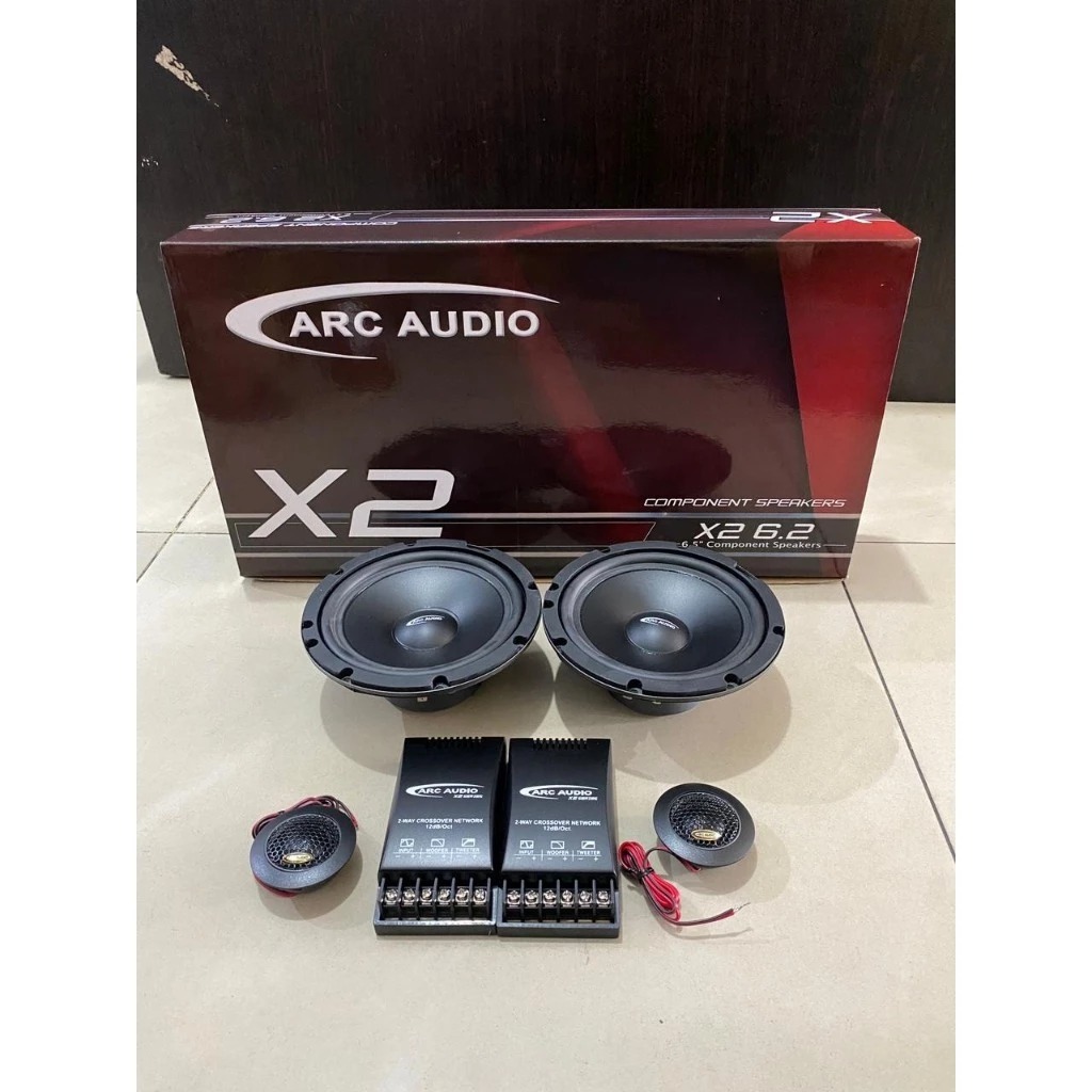 Speaker Split ARC Audio - X2 6.2 2 Way Component Speaker