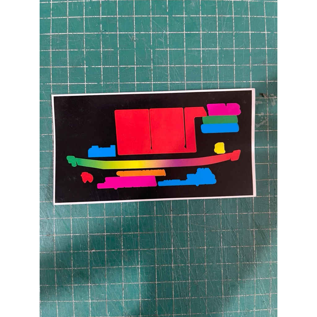 Stiker Warna Lcd Speedometer PCX 160