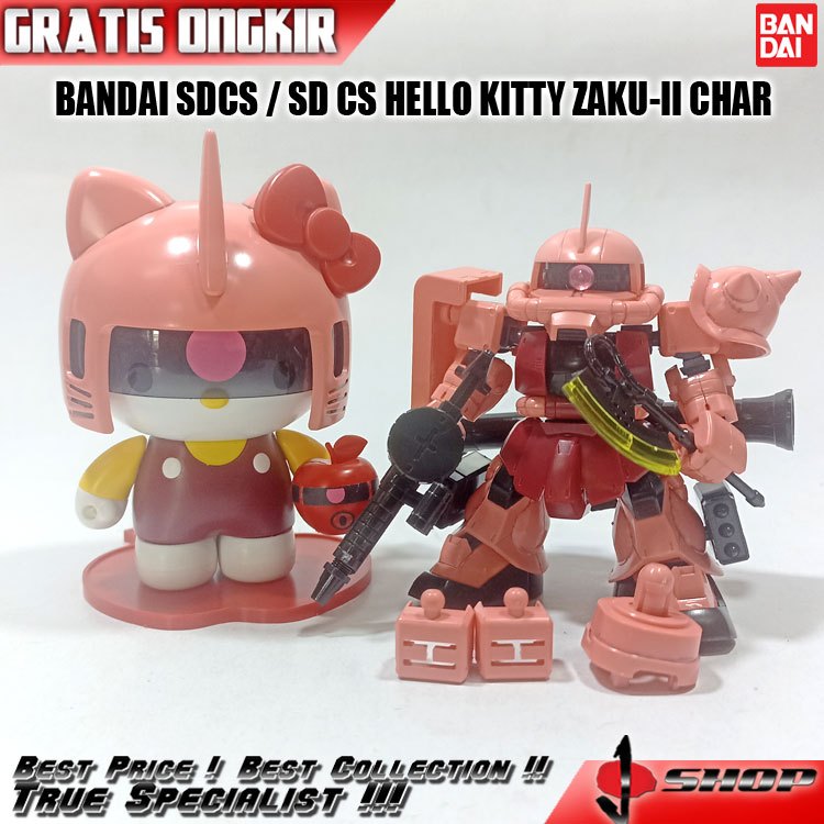 BANDAI SDCS / SD CS HELLO KITTY ZAKU-II CHAR SD315