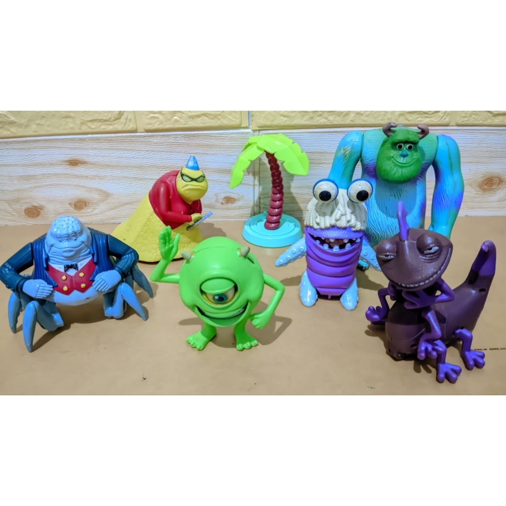 Monster Inc 6 Pcs Figure by MCD
