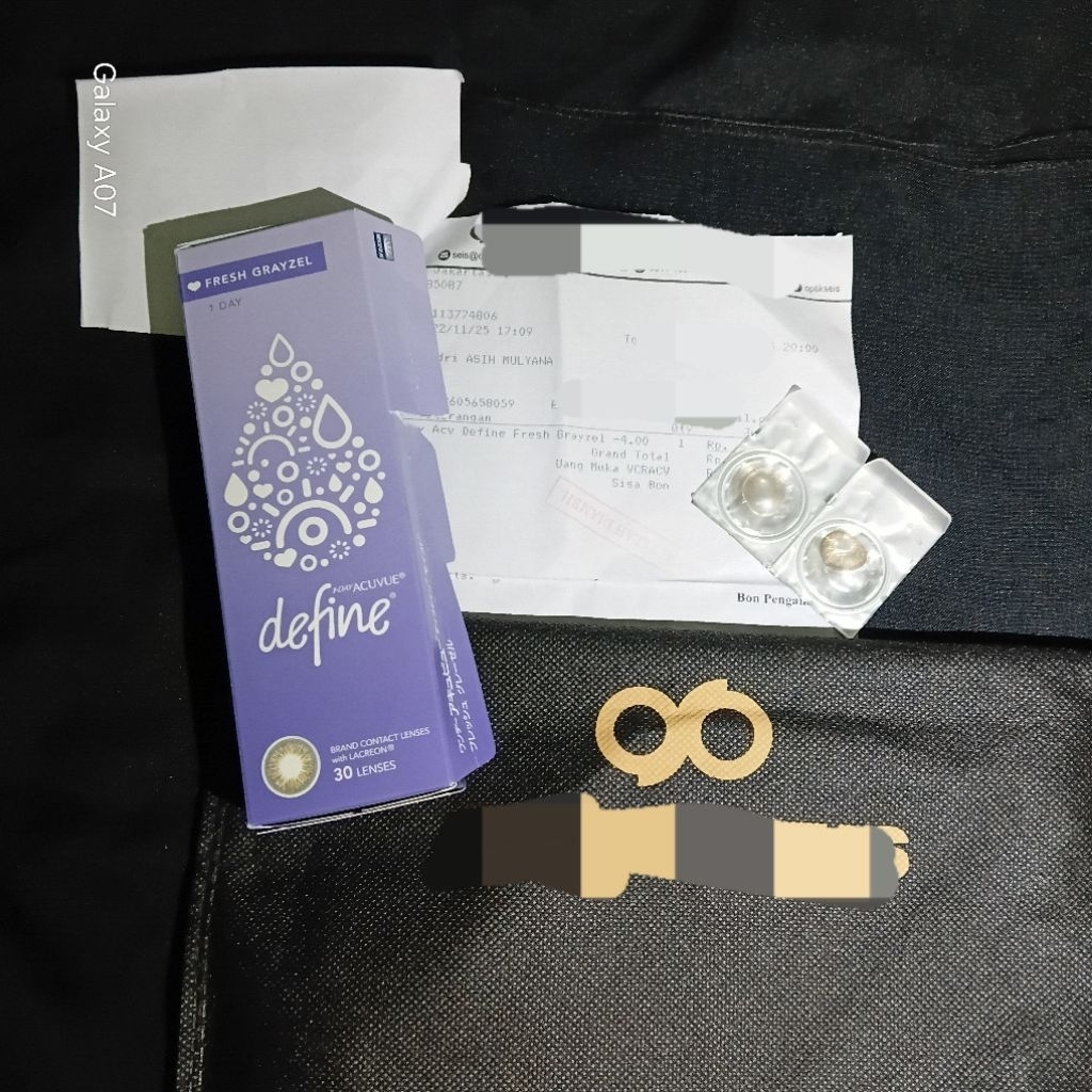 SOFTLENS ACUVUE MINUS 4 VAR. GREY HAZEL