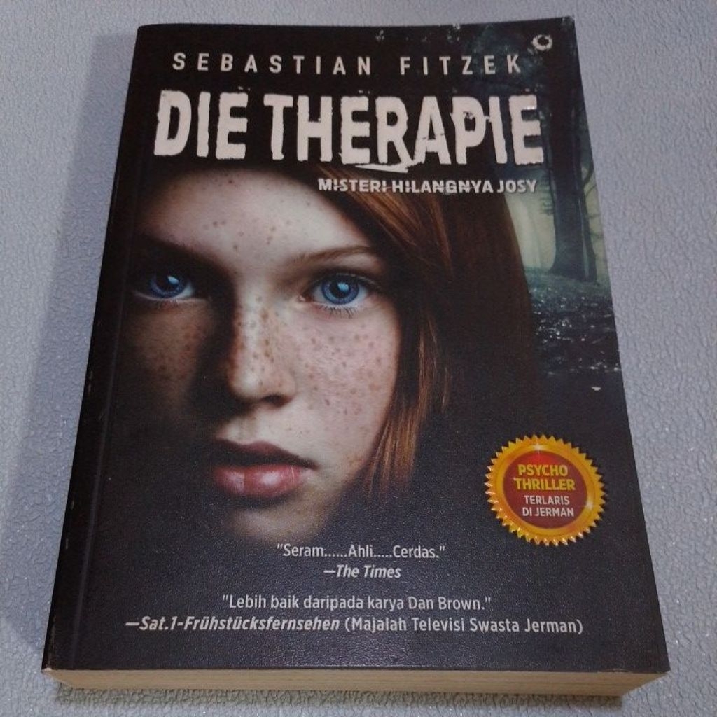 Novel Original Terjemahan Horor Die Therapie Misteri Hilangnya Josy by Sebastian Fitzek