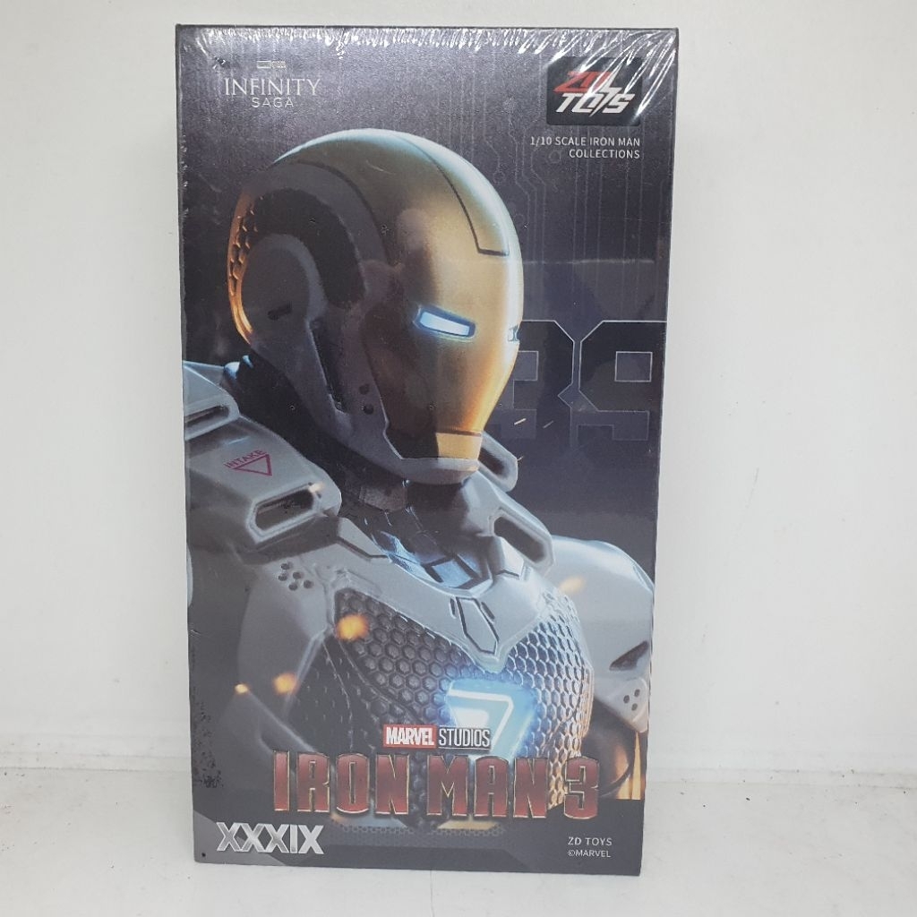ZD Toys Marvel Iron Man Mark 39 Starboost Tony Stark Avengers Original NEW MISB