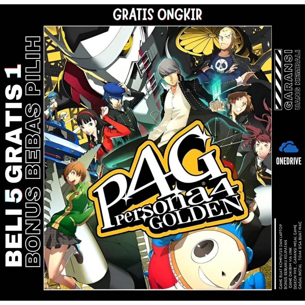PERSONA 4 GOLDEN  - GAME PC/LAPTOP