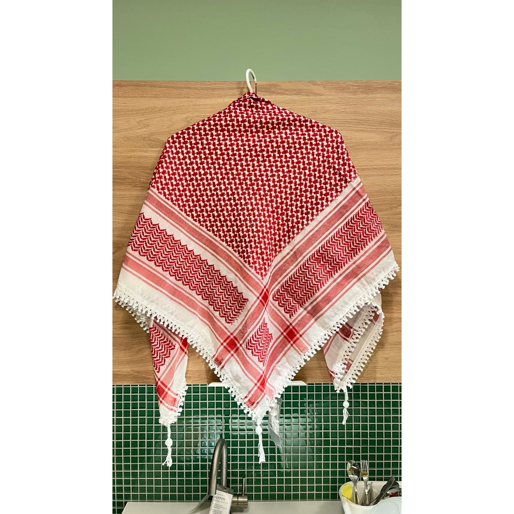 KEFFIYEH ORIGINAL / Sorban Palestina Original/ Shemagh Yordania Original
