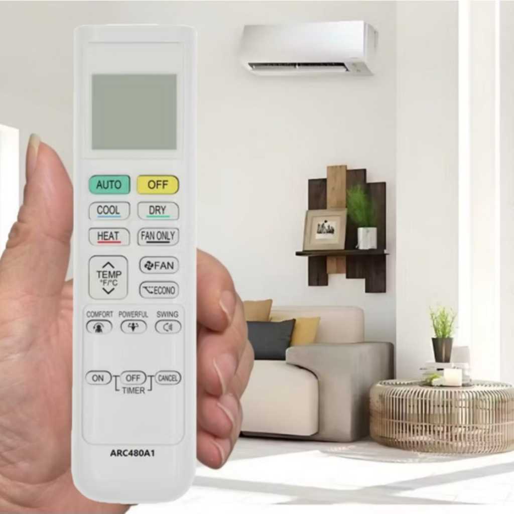 Remote Remot AC DAIKIN ARC480A1 ARC480A33 FTKV20NVM4 FTKV25NVM4 FTKV30NVM4