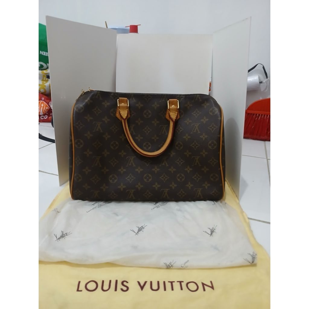 Tas Louis Vuitton Speedy 30 thn 2017 Second Original 100%