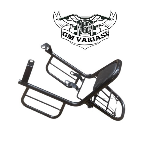 Behel Sandaran Yamaha Xsr155 Backrack Bracket Side Bag Yamaha XSR 155