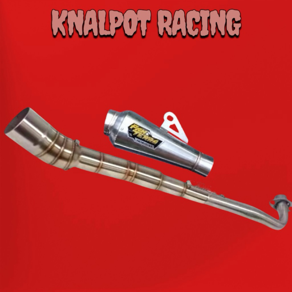 KNALPOT RCB KOLONG DRAG SLEEP ENGINE KNALPOT DRAG BEBEK JUPITER Z VEGA SUPRA SMASH   KNALPOT FANTERA