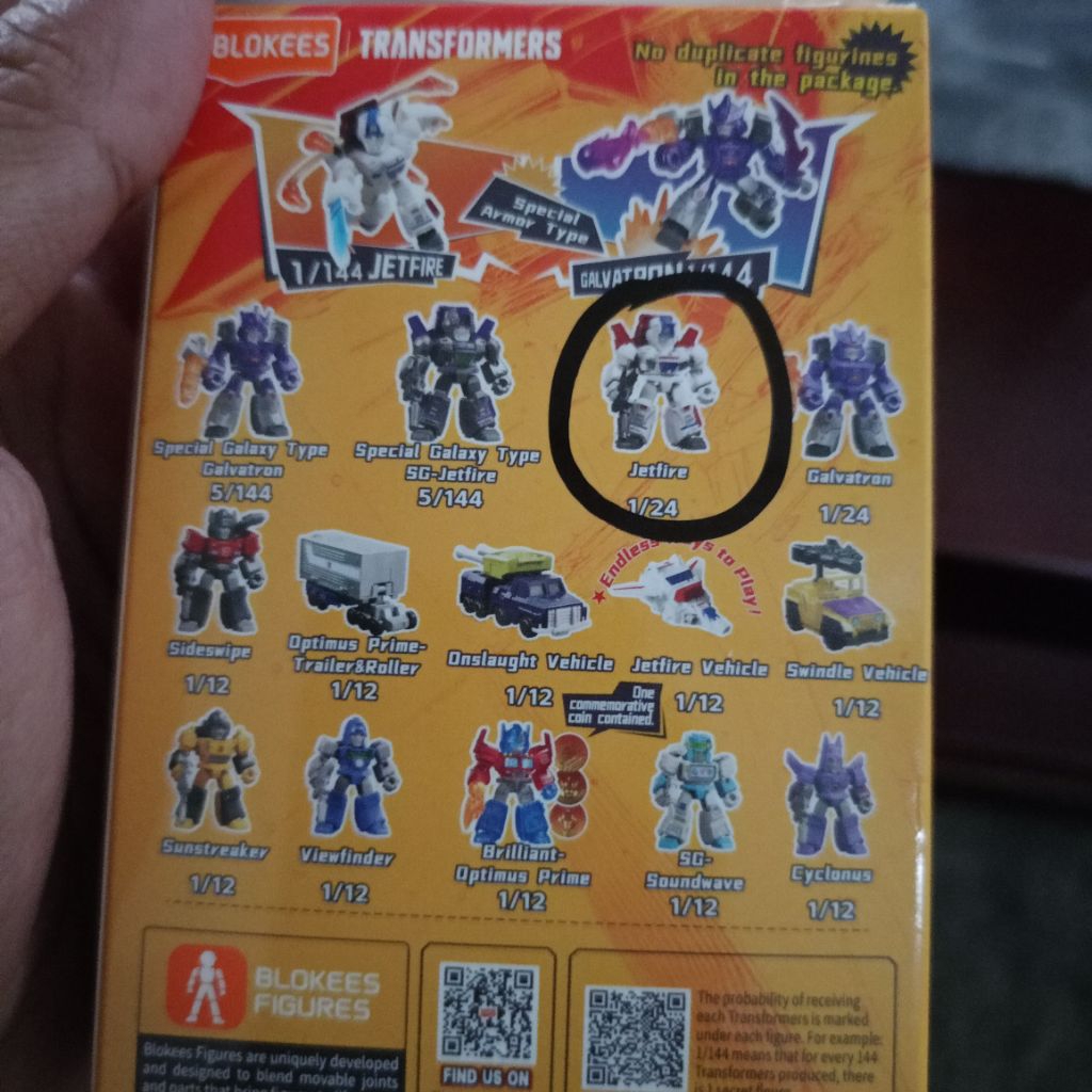 Blokees Transformers Galaxy Defender 05 Jetfire