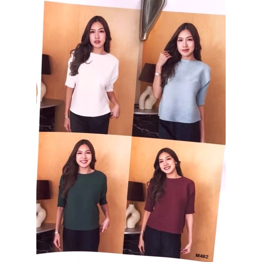 TOP KNIT BATWING - ARITA READYSTOCK BKK