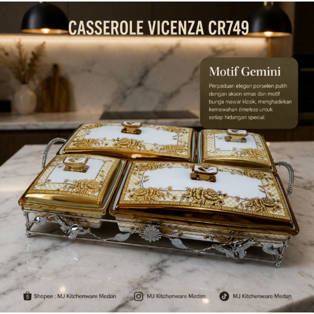 Prasmanan Vicenza Keramik CR749 Gemini