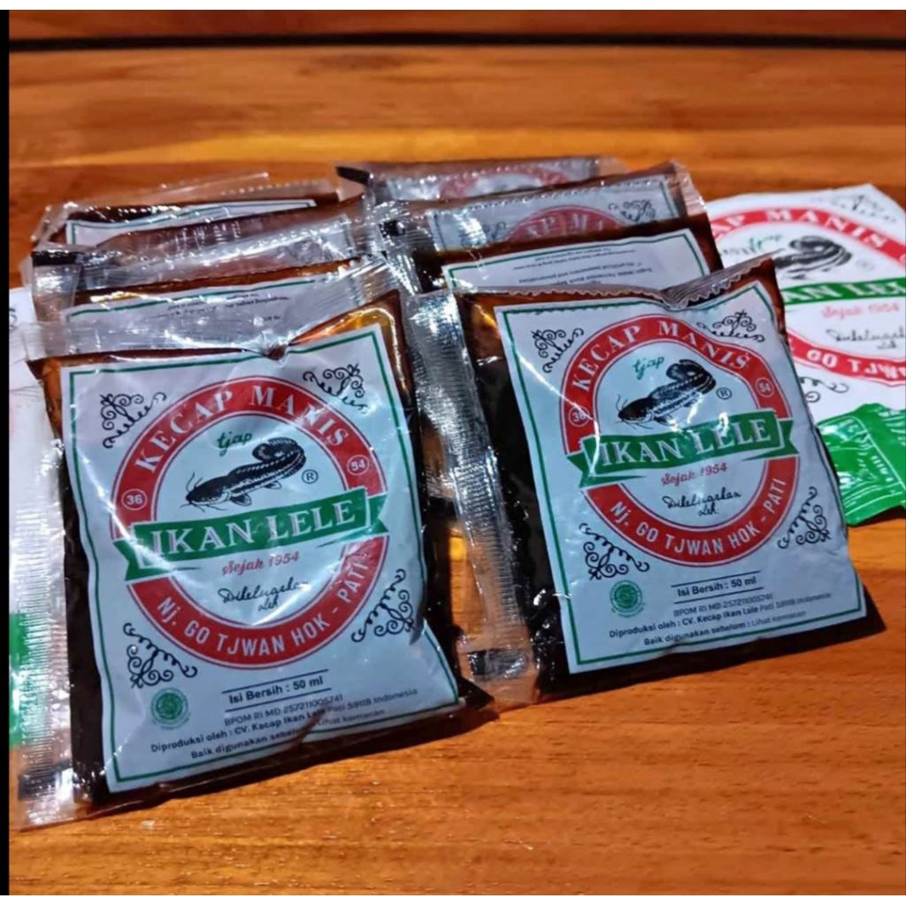 KECAP MANIS CAP IKAN LELE KHAS PATI- Ny. GoTjwan Hok (Pack isi 12x 50ml)
