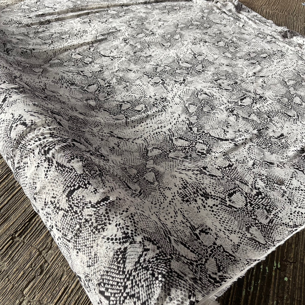 Kain Sifon Ceruty - Kain Ceruty Motif Animal / Kain Sifon Motif Ular