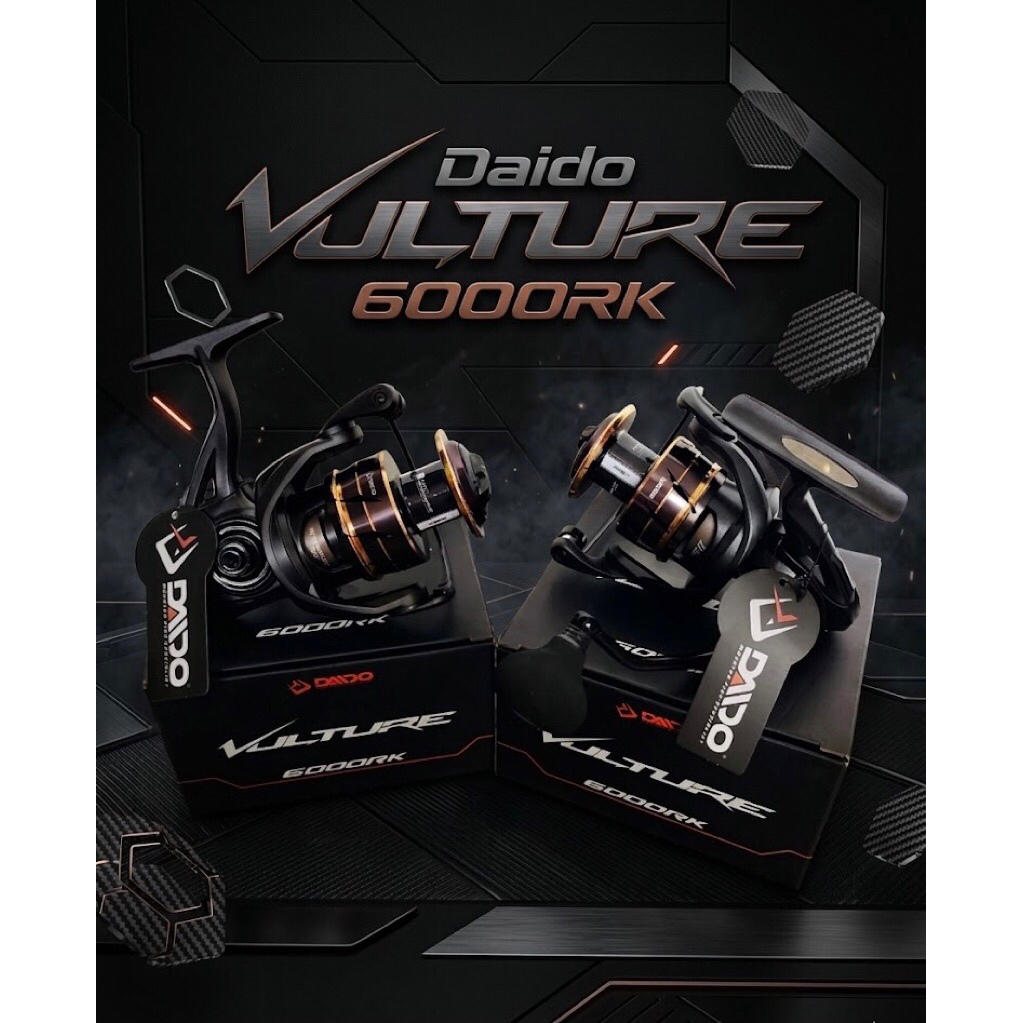 Reel Pancing DAIDO VULTURE 6000 Power Handle
