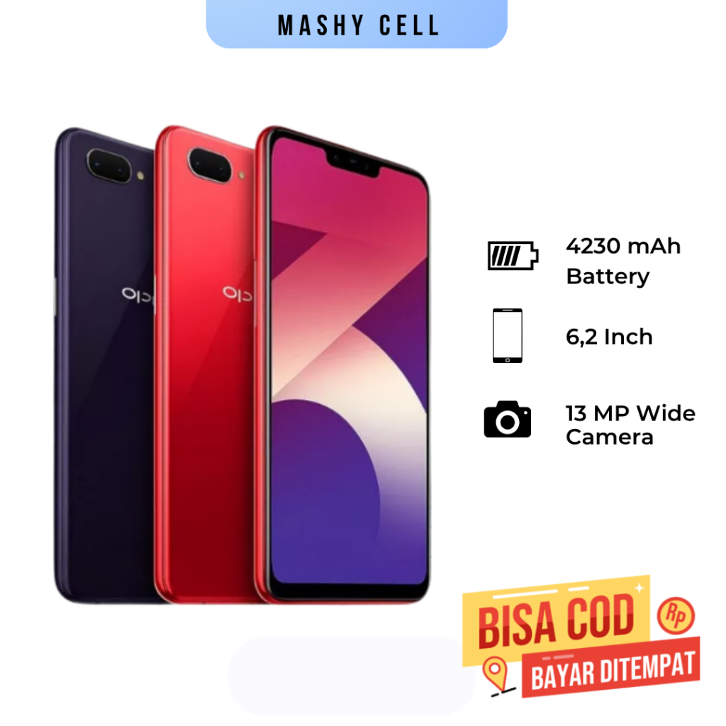 HP SMARTPHONE OPPO A3S RAM 4/64GB 6/128GB Dengan Kamera 13MP Dan GARANSI 12 BULAN