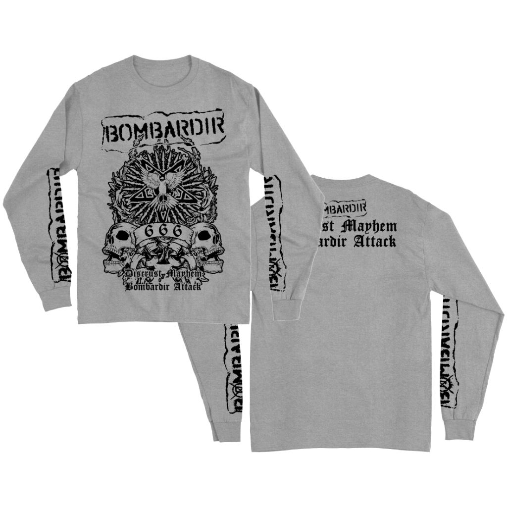 Kaos Band Punk Lengan Panjang Bombardir - Mayhem misty