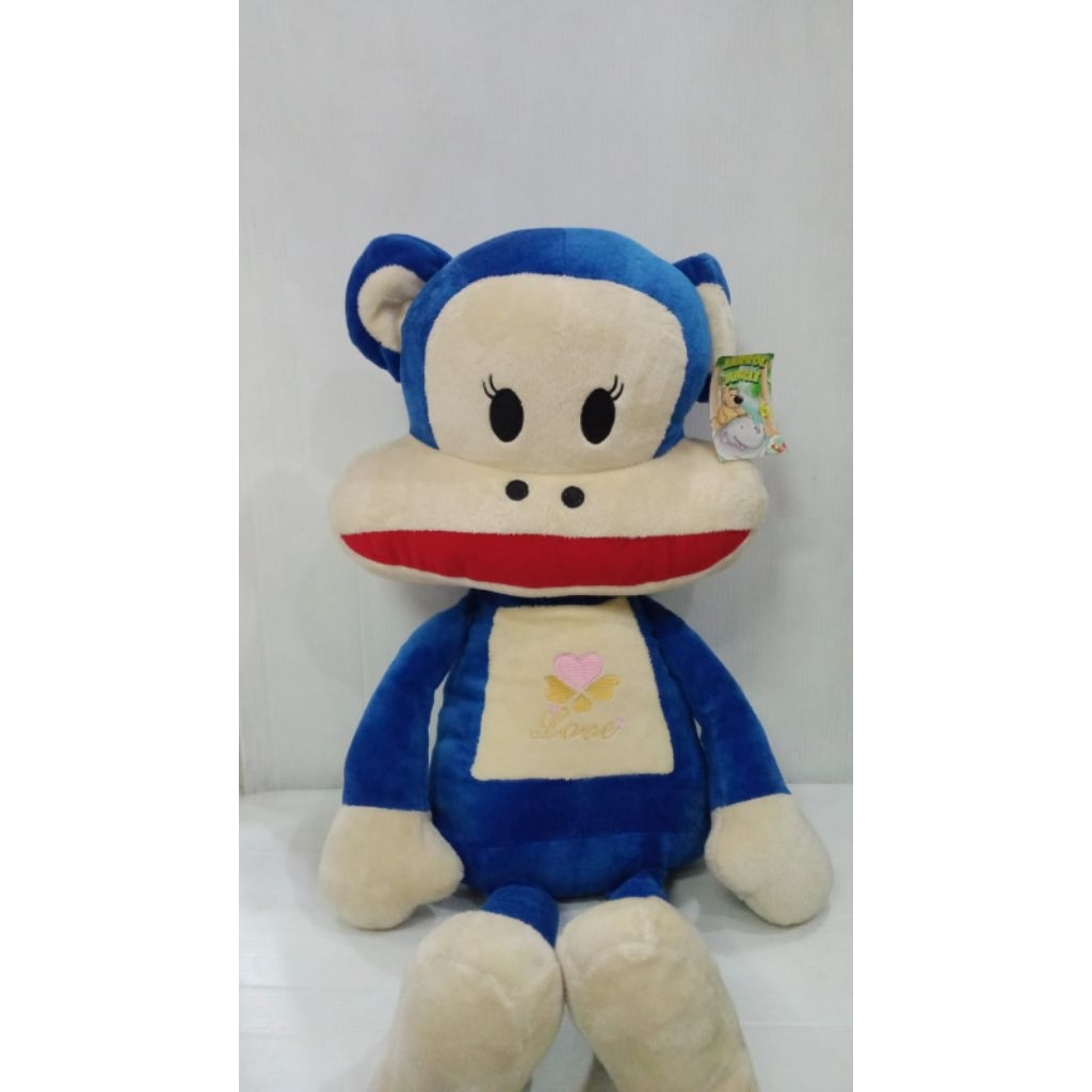 Boneka Paul Frank Biru Jumbo