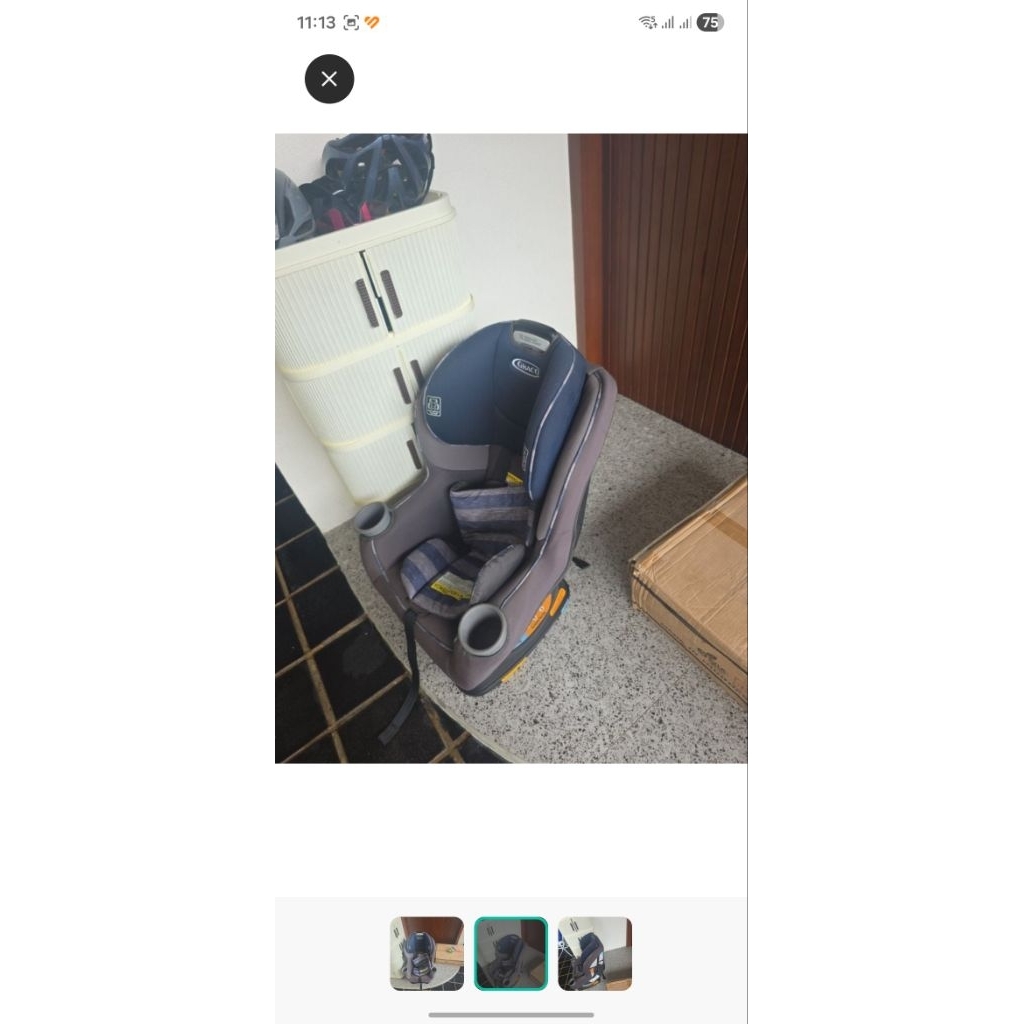2nd baby car seat graco