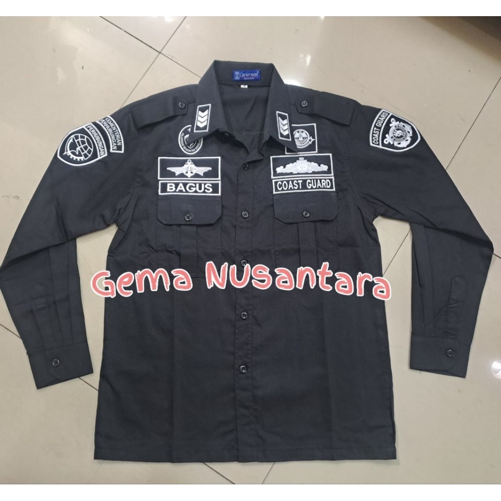 BAJU COAST GUARD | BAJU CUSTOM BISA REQUEST