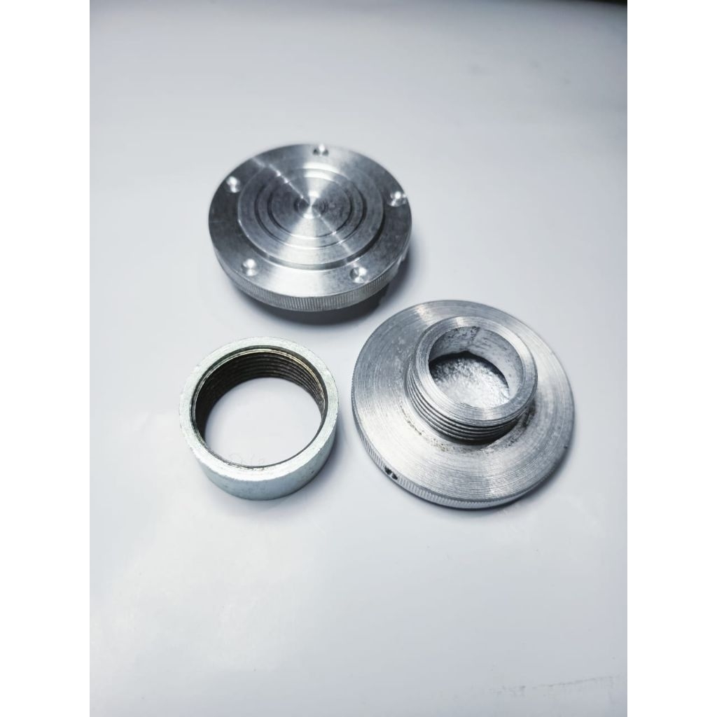 Tutup Tangki Motor Custom Japstyle Chopper Scramble Tinggi Besi Drat 1,5 cm
