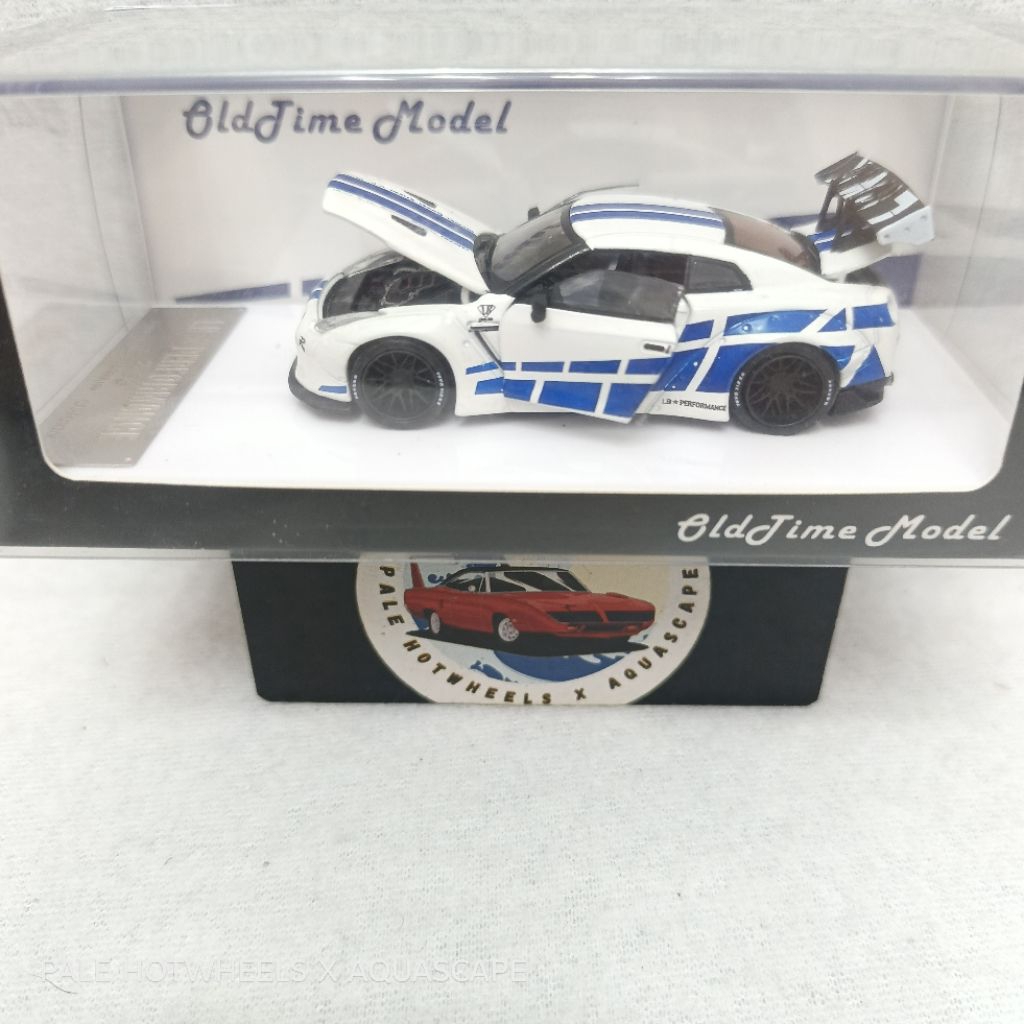OLD TIME MODEL NISSAN GTR R35 LB PERFORMANCE OPEN PART RARE