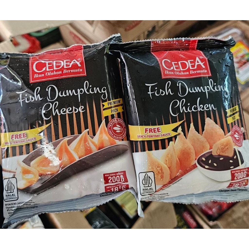 dumpling keju & ayam 250 gram