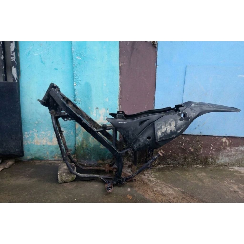 rangka custom KLX replika PNP Verza MP tiger tanpa Jok