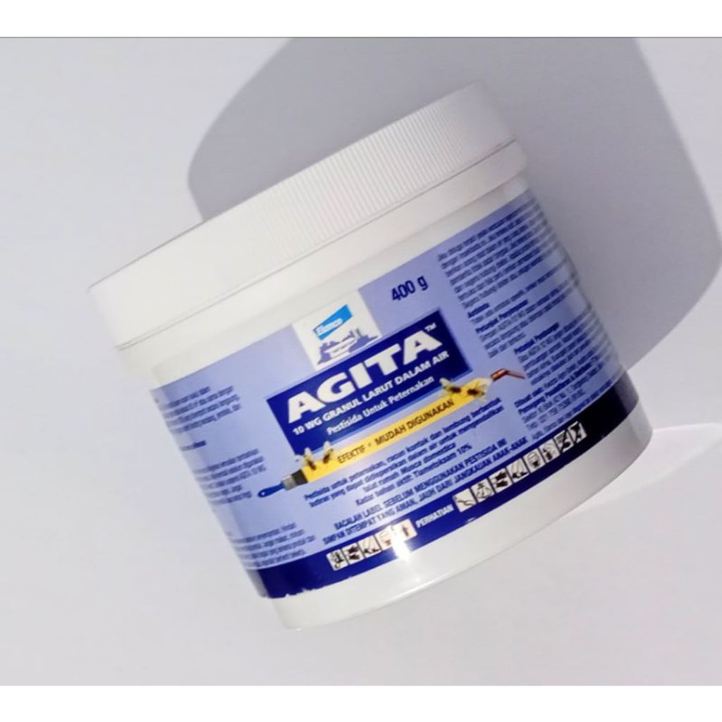 AGITA 10 WG 400gram SANGAT EFEKTIF OBAT RACUN PEMBASMI LALAT PALING AMPUH ORIGINAL