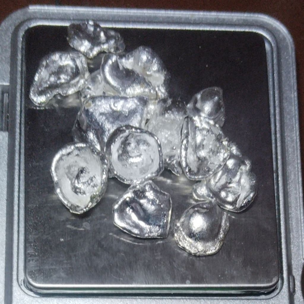 silver/perak granule murni