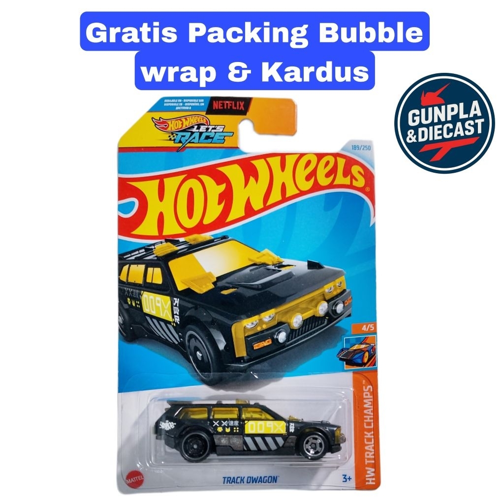 Track Dwagon Hitam Error Lot Q 2024 Diecast (Free Protector)
