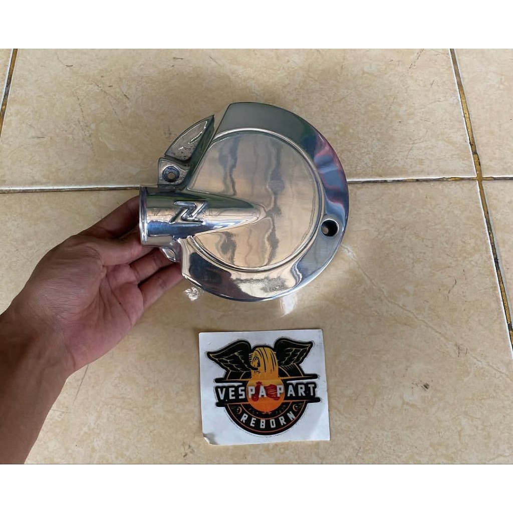 Cover Intake 3v zelioni Chrome vespa