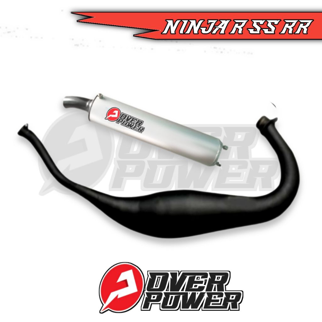 KNALPOT NINJA R SS RR COBRA MEDIUM BLACK SERIES ORIGINAL OVER POWER BUKAN RS1 CMS RS1