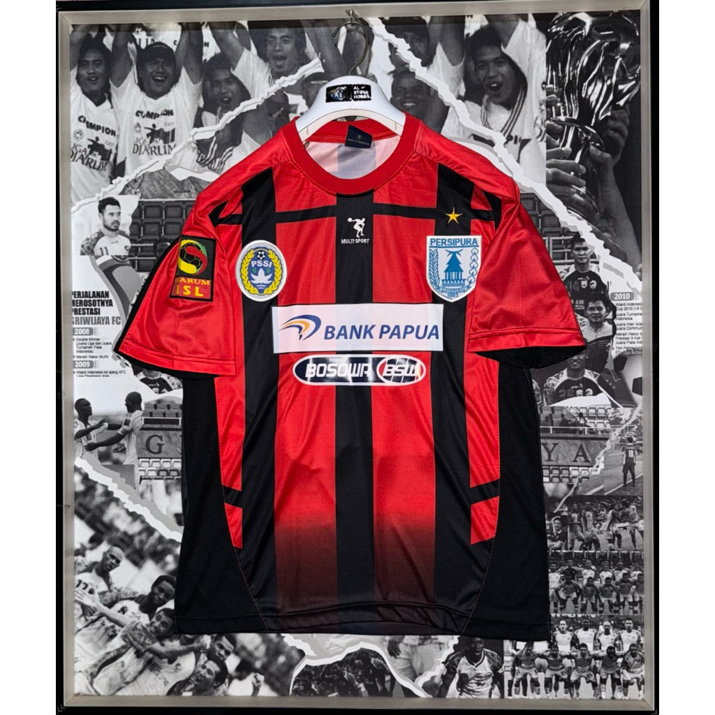 Jersey Persipura Jayapura Home 2008 Original Multisport #86