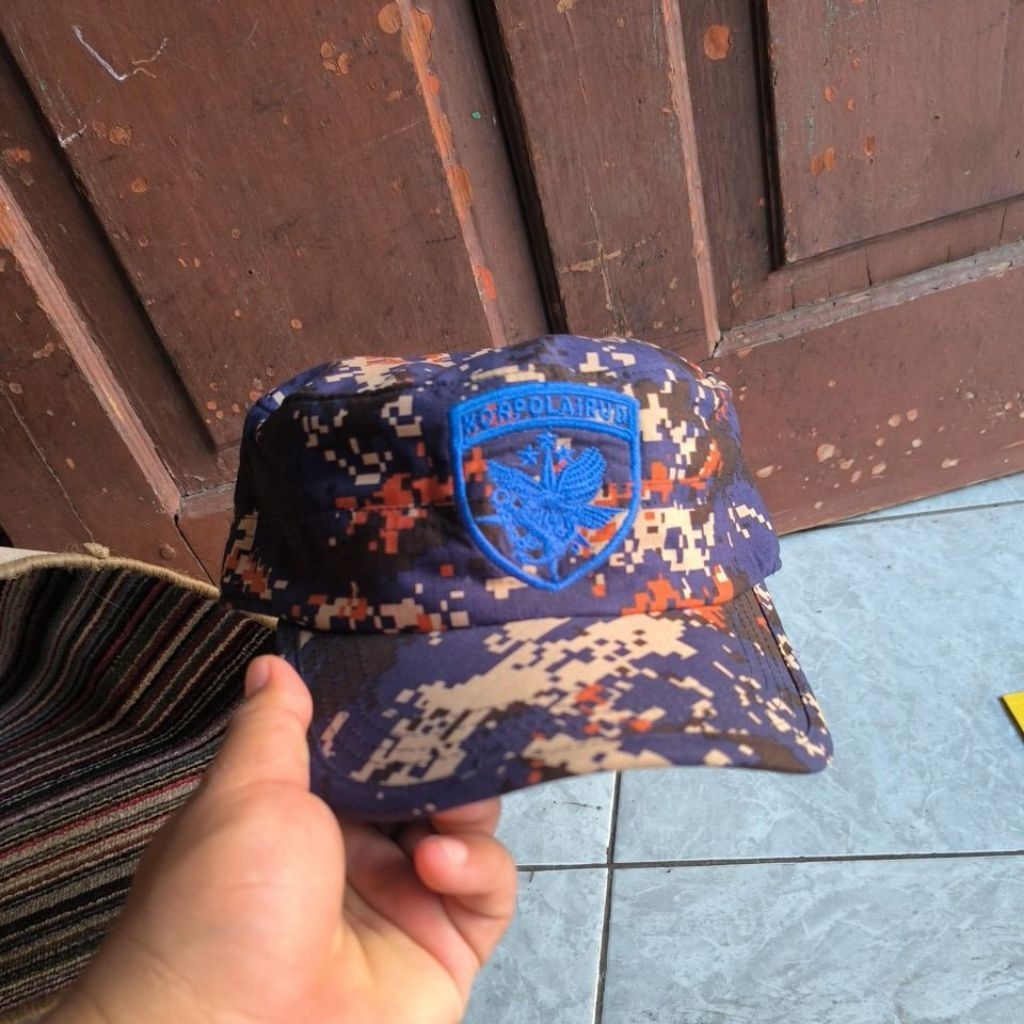 topi loreng airud komando