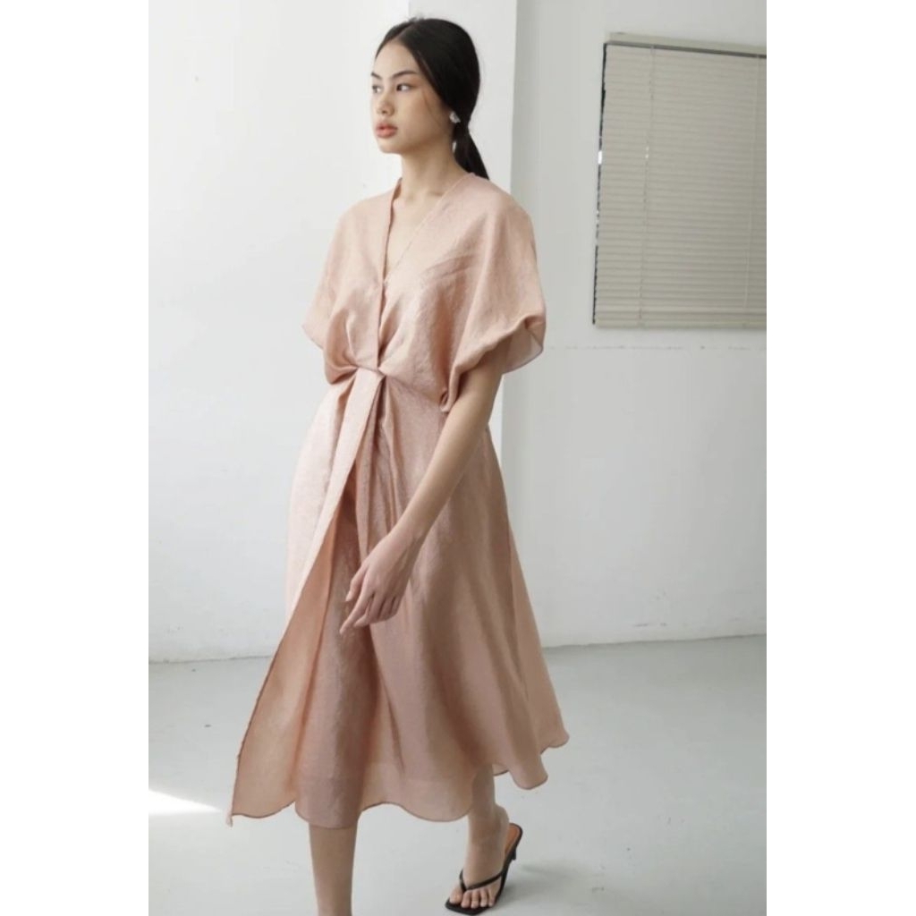 Pafon giko dress preloved wanita pesta kimono not duma jii gloria claude etni