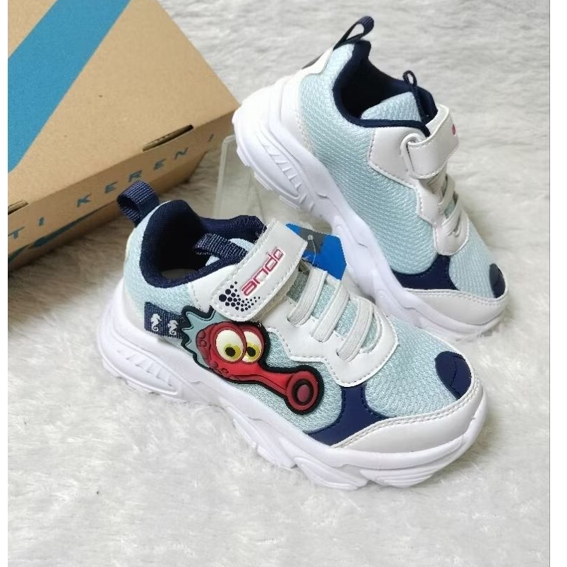 [ANDO] ORiginal sepatu anak karakter ringan