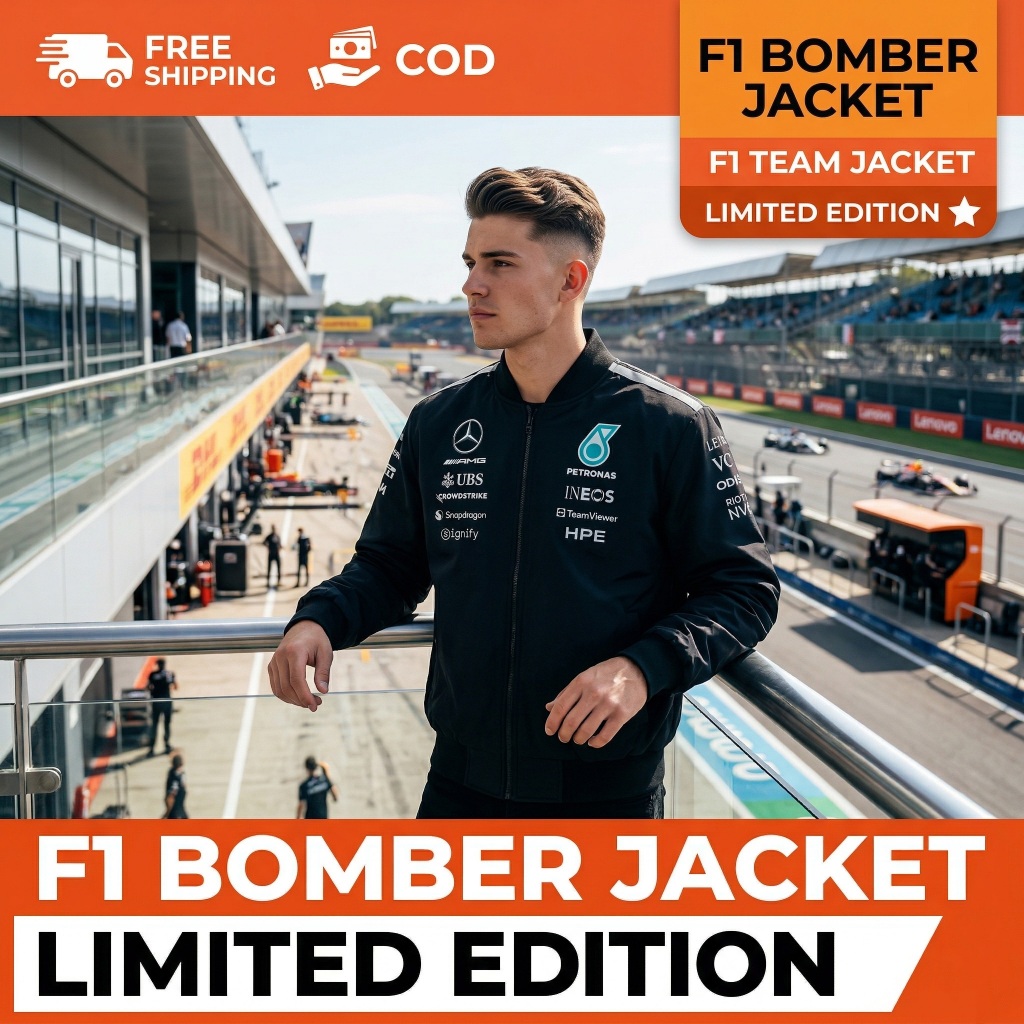 Jacket Bomber F1 Mercedes 2026