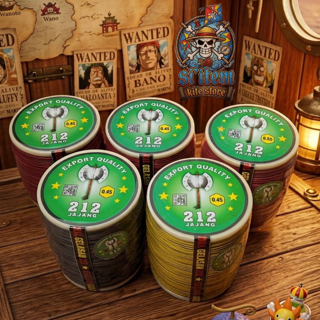 gelasan KAPAK 0.45 molor N6 panjang 1600 yard