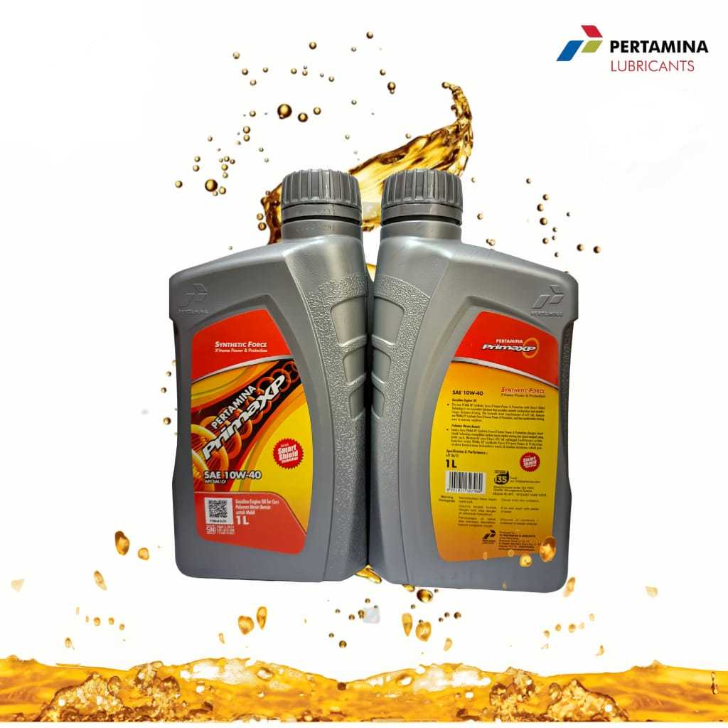 Oli Prima Xp 1L Sae 10W-40 Oli Mesin Mobil Prima Xp 1000ml Oli Pertamina Original