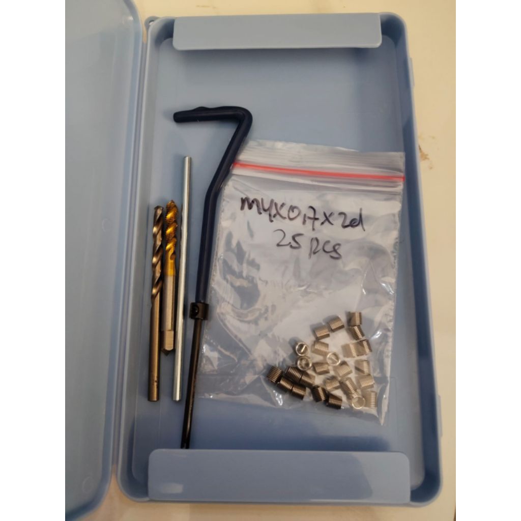 Recoil set m4x0.7 buat mangkok karbu