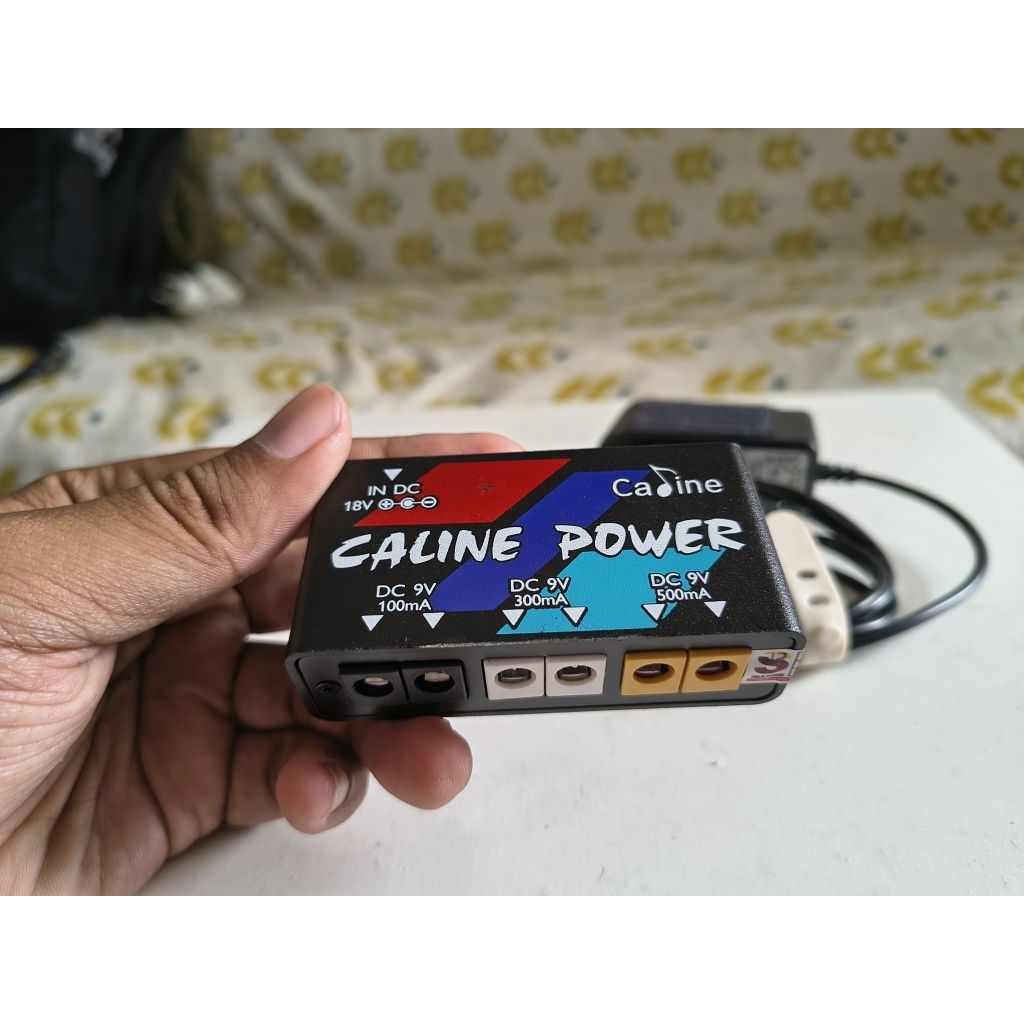 Power Supply Efek Gitar Bass Pedalboard Caline CP 02